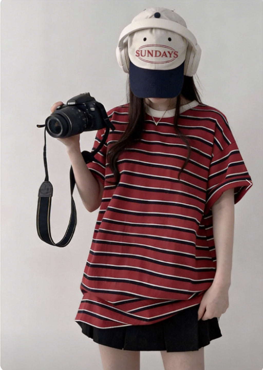 100%棉米莉短袖T-shirt (5 COLOURS)