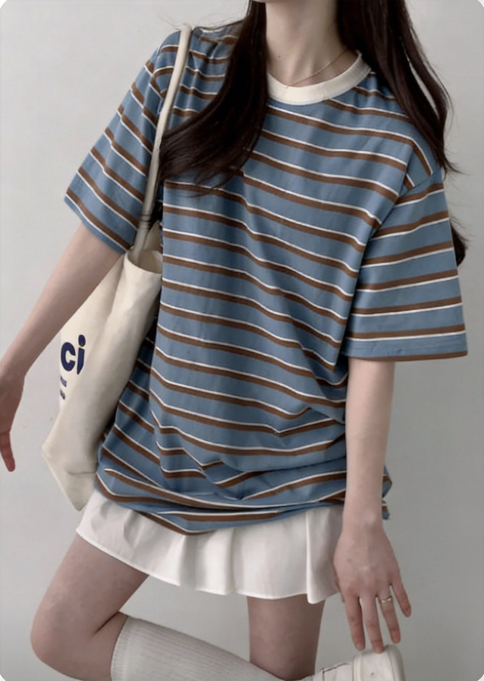 100%棉米莉短袖T-shirt (5 COLOURS)