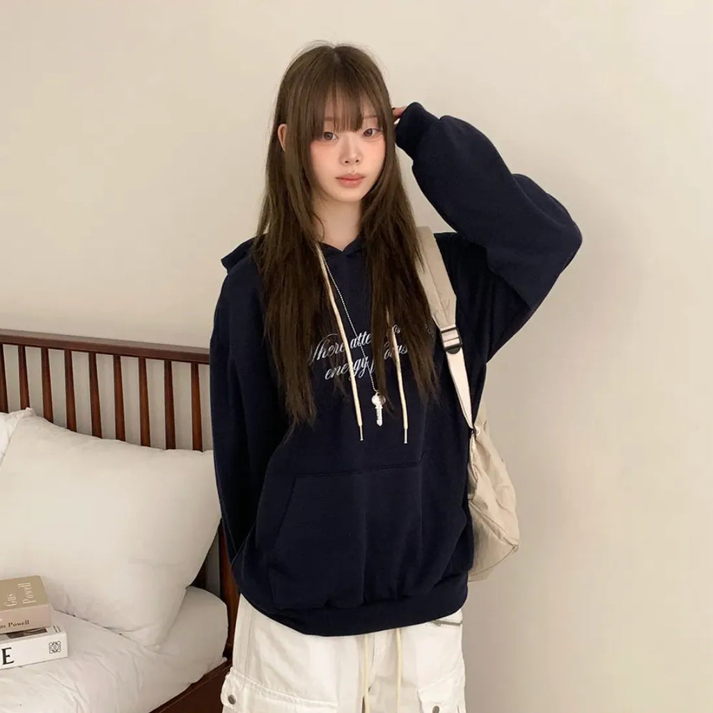 韓國東大門天使翼連帽HOODIE 春裝薄料 (5 COLOURS) 男女同款