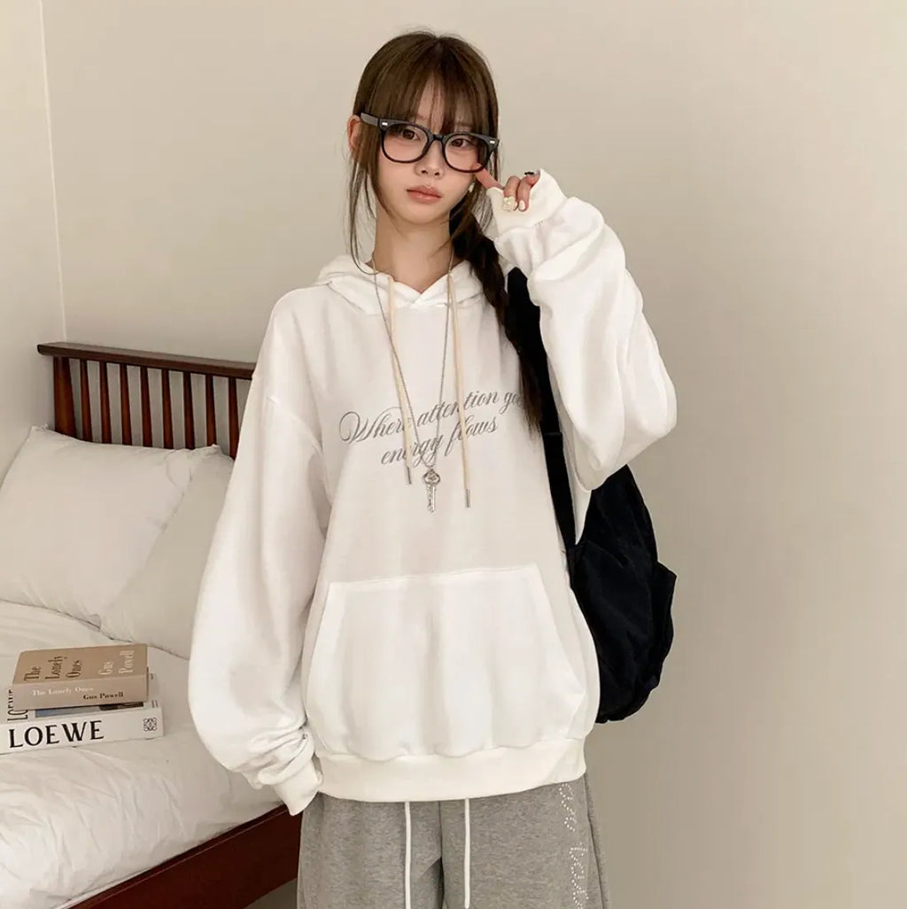 韓國東大門天使翼連帽HOODIE 春裝薄料 (5 COLOURS) 男女同款