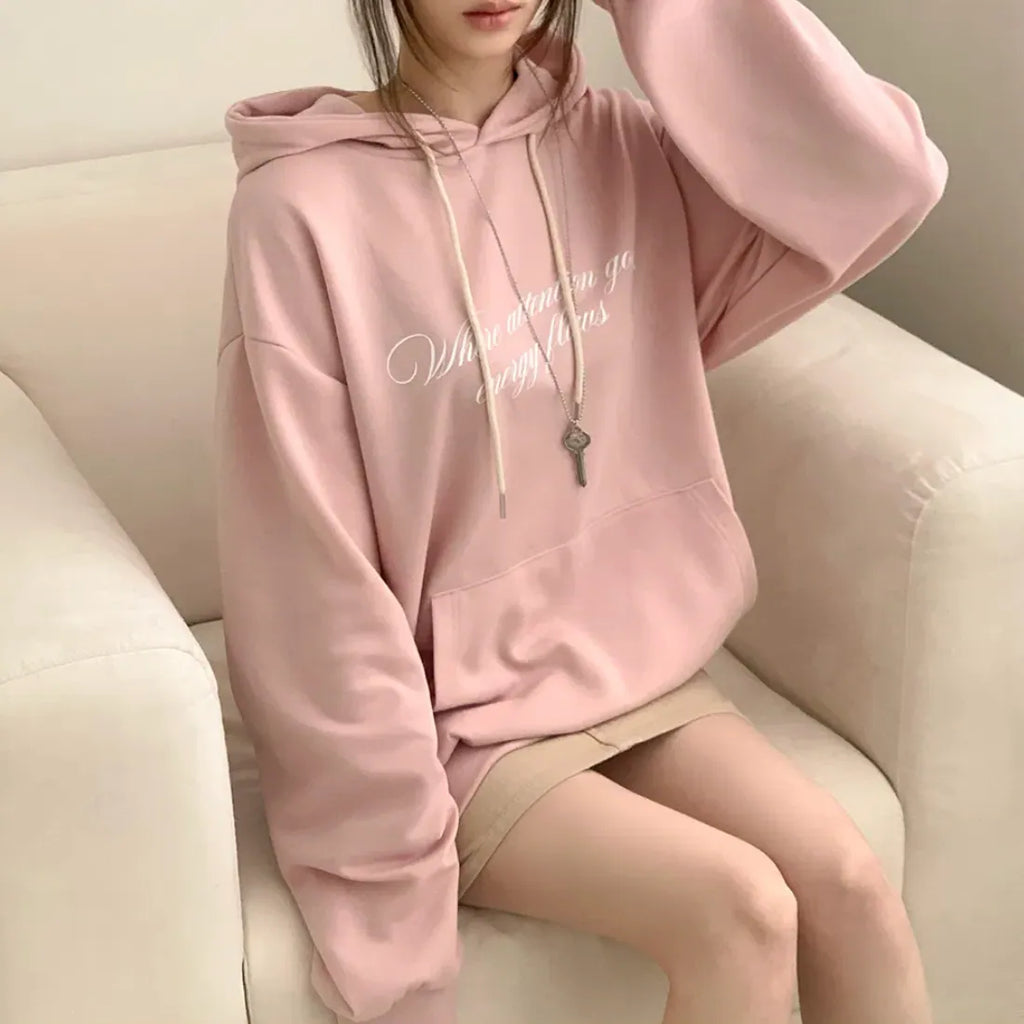 韓國東大門天使翼連帽HOODIE 春裝薄料 (5 COLOURS) 男女同款