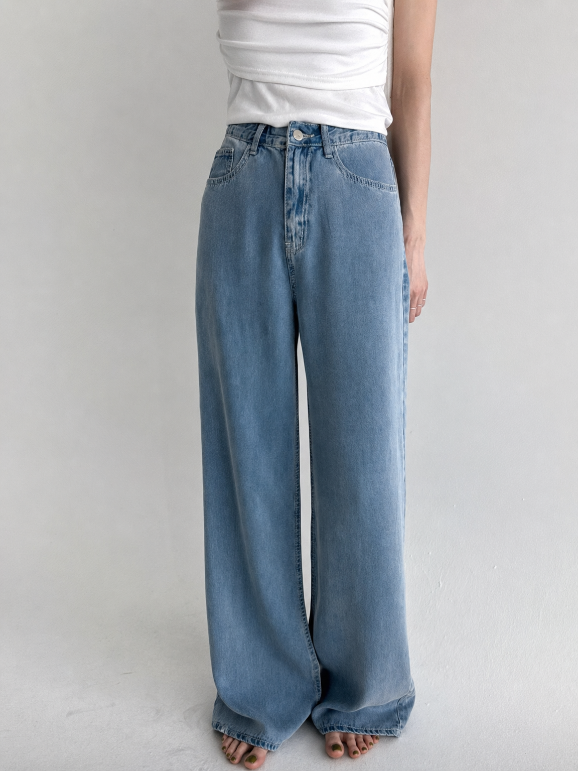 夏季新品 涼爽風格天絲褲 (2 COLOURS)