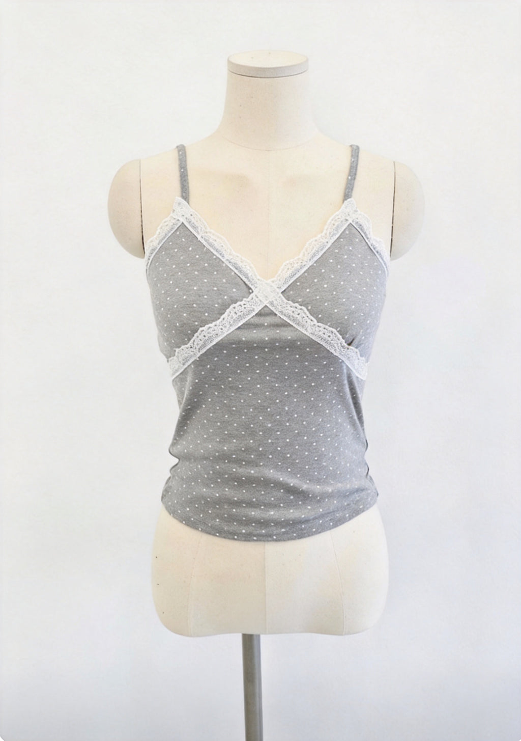 26SS 米利點蕾絲背心 (3 COLOURS)