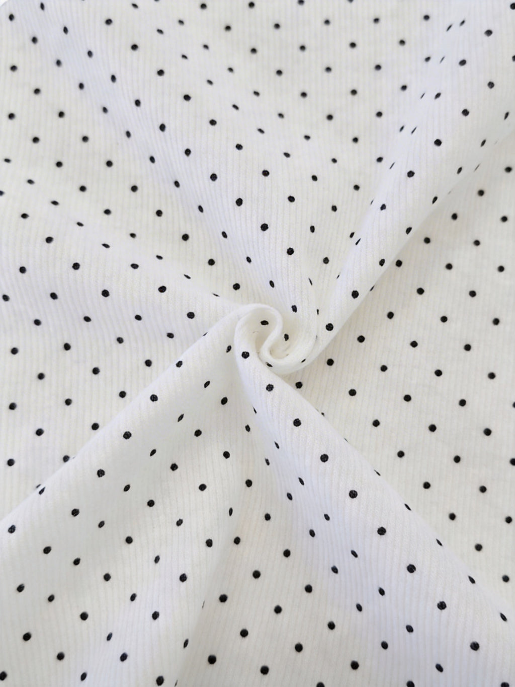 短袖圓點茱蒂荷葉邊T-shirt (4 COLOURS)