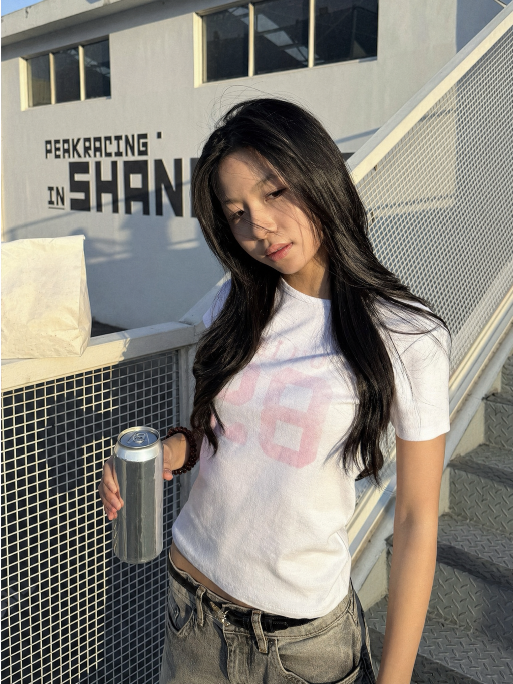 28 半短款短袖T恤 (4 COLOURS)