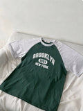 Brooklyn 1993 拼色T-shirt (4 COLOURS)