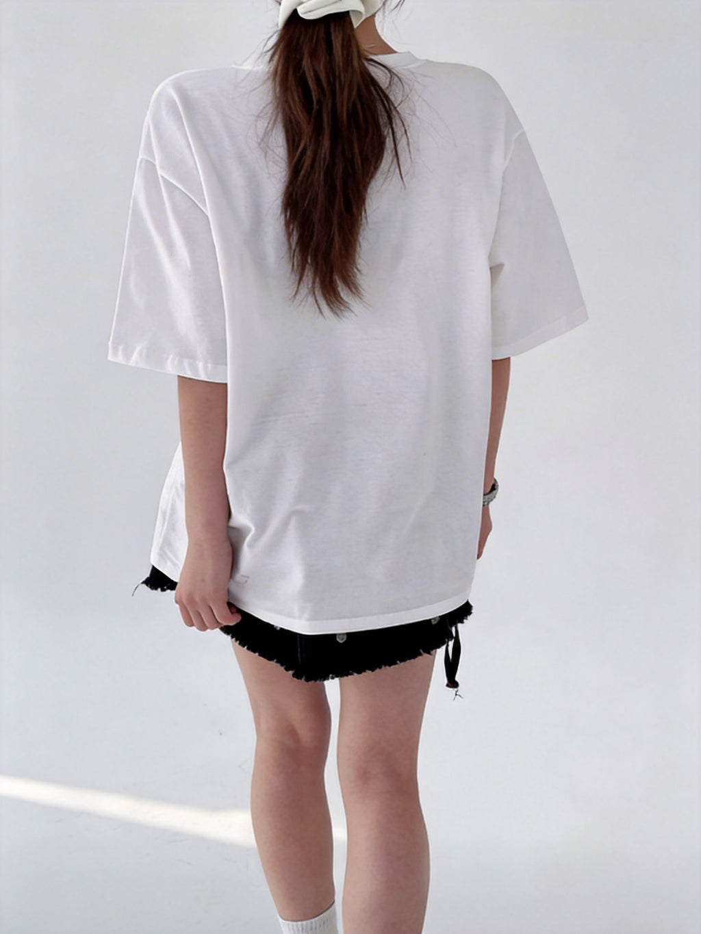 半印花短袖T-shirt (3 COLOURS)